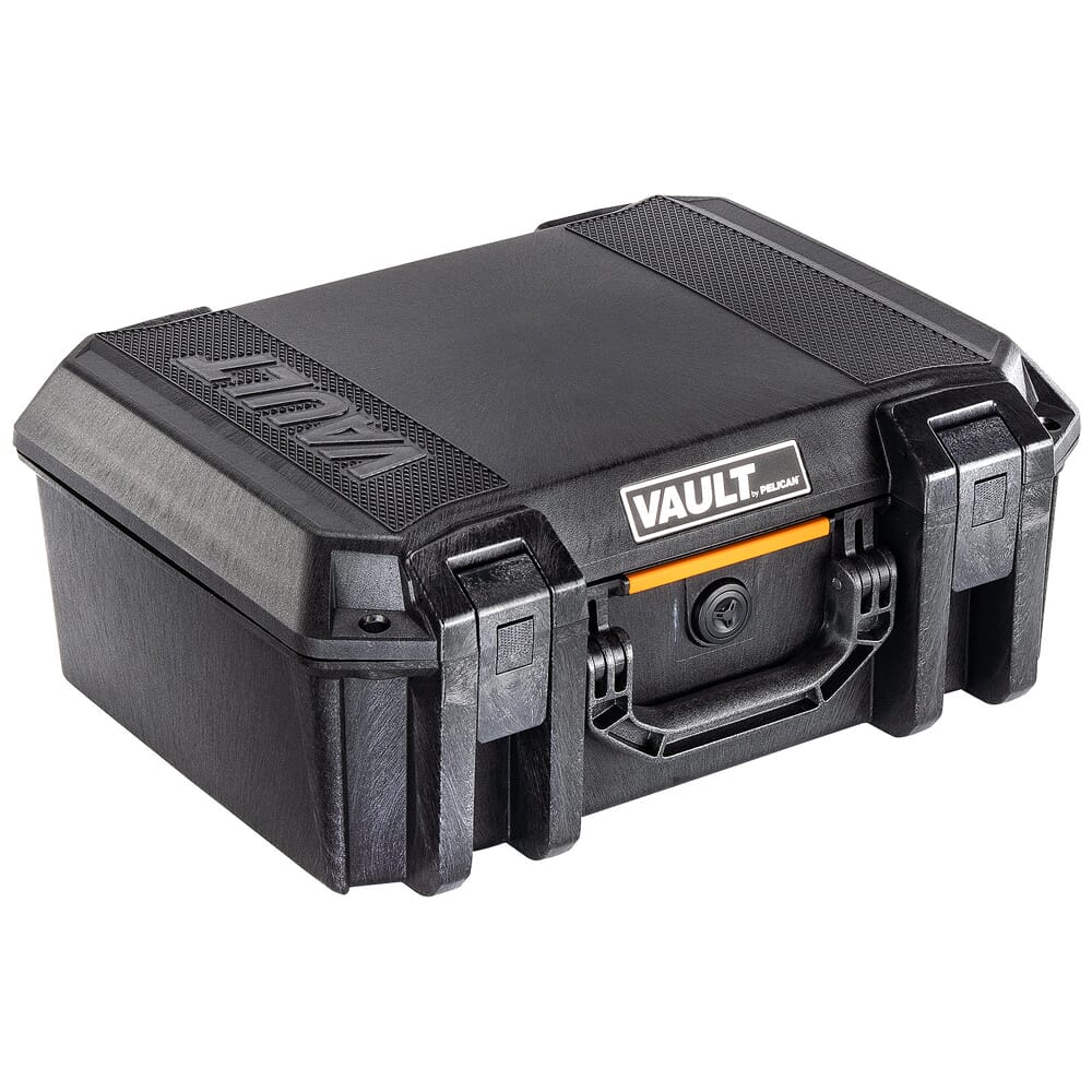 Pelican Vault V300 Large Pistol WL/WF Black Case VCV300-0000-BLK