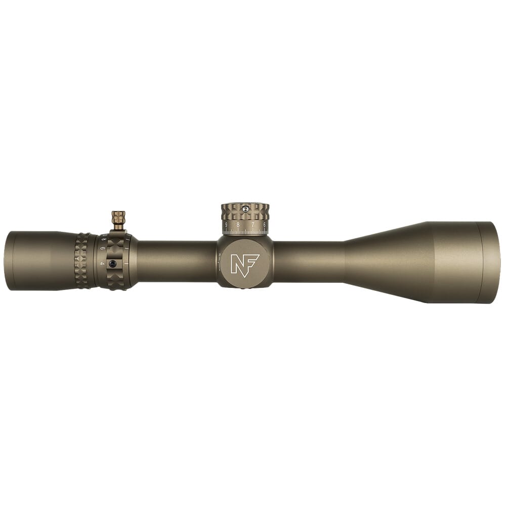 Nightforce NX8 4-32x50mm F1 ZeroStop .1 MRAD DigIllum PTL TReMoR3 Dark Earth Riflescope C666