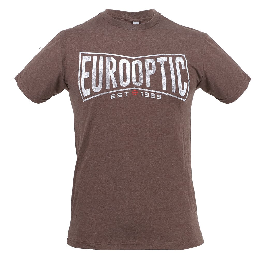 EuroOptic Bowtie Logo Espresso Tee TEE-BRN-BOWTIE