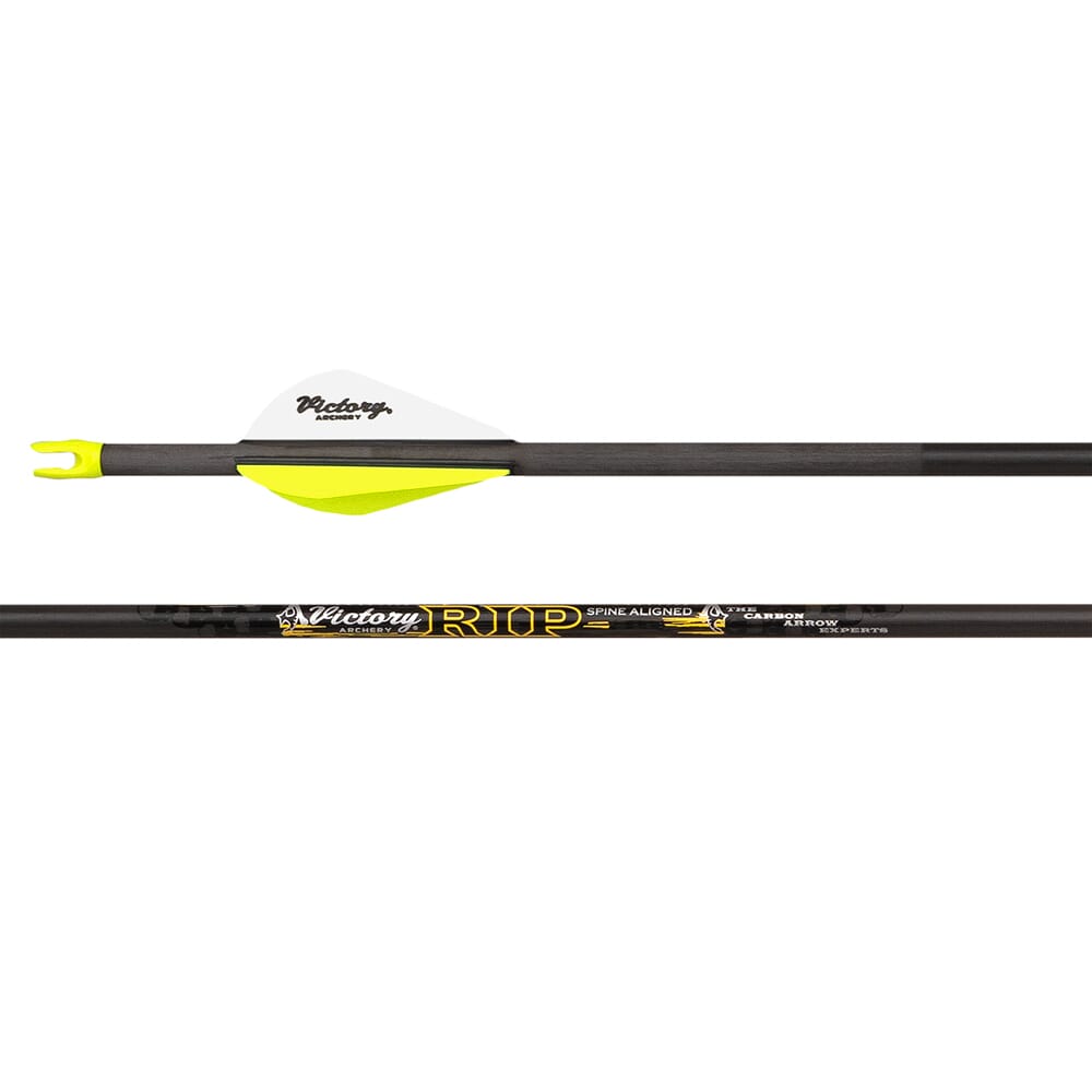 Victory Archery RIP Elite 350 GPI: 8.2 Fletched Arrow 6pk RIPAE-350FB-6
