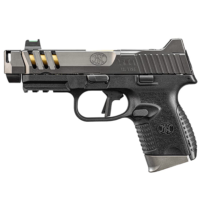 FN America 509 CC Edge 9mm 4.2" Bbl NMS Black/Grey Pistol w/(3) 10rd Mags 66-101350