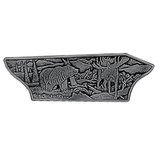 Blaser R8 Luxus Bear & Moose Left Sideplate C4900012