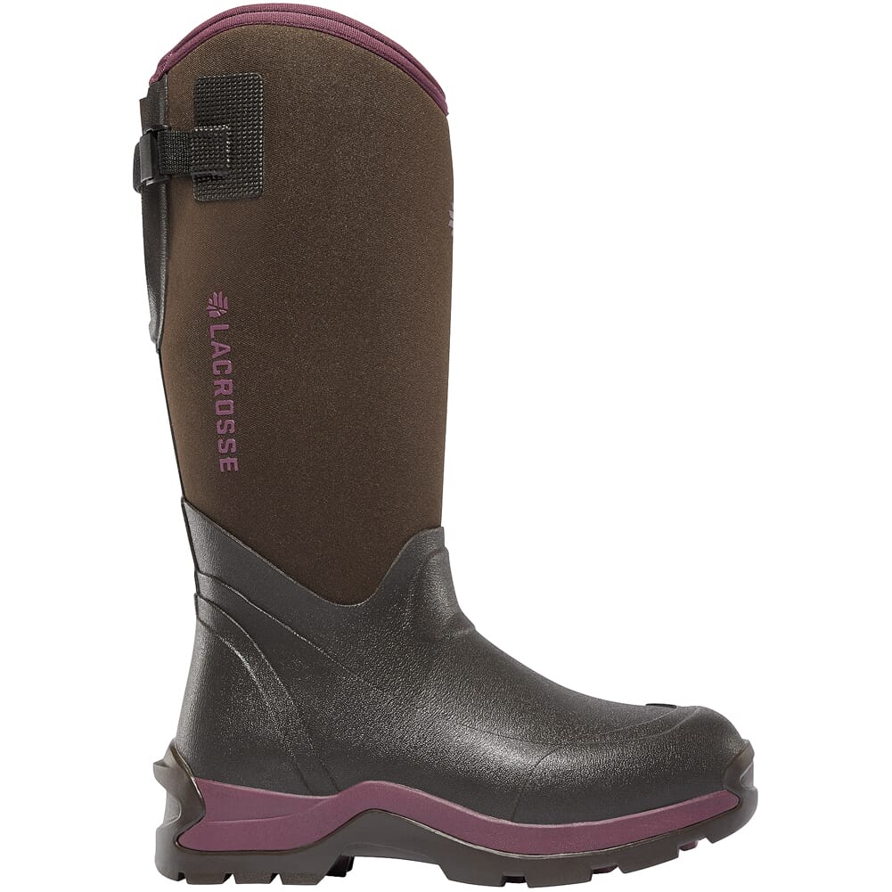 Lacrosse Women's Alpha Thermal 14" Choc/Plum 7mm Neoprene Boot 644104