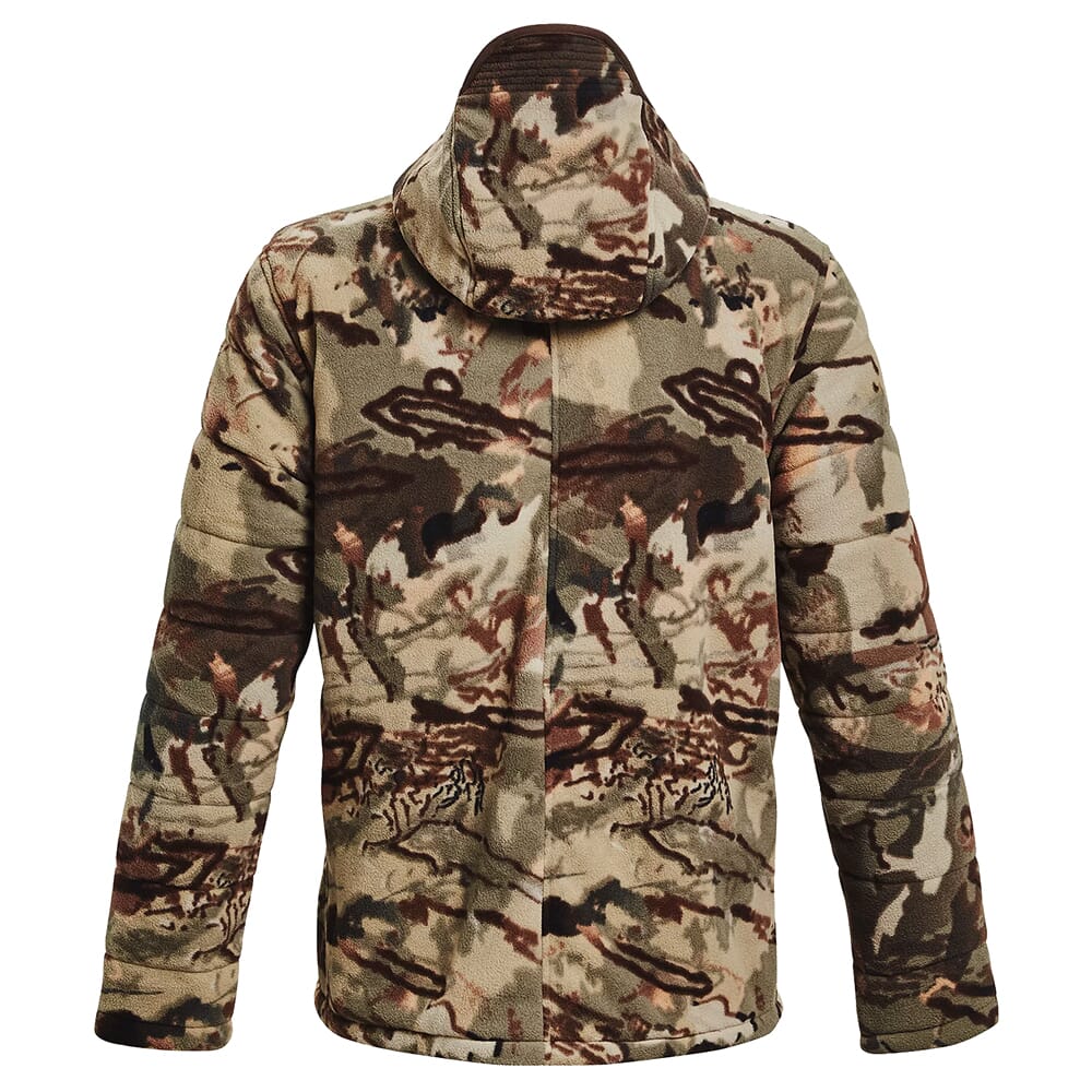 Under Armour Whitetail Rut Windproof Jacket UA Forest All Season Camo/Black 1378817-994