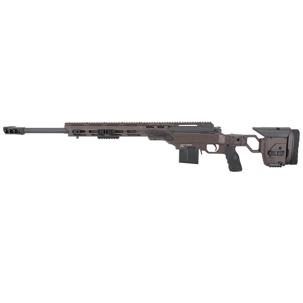 Cadex Defense CDX-30 LITE 6.5 Creedmoor 24" 1:8" Bbl Hybrid SSV/Blk Rifle w/MX1 MB CDX30-LITE-6.5-24-BR20-D2B1N-HSB