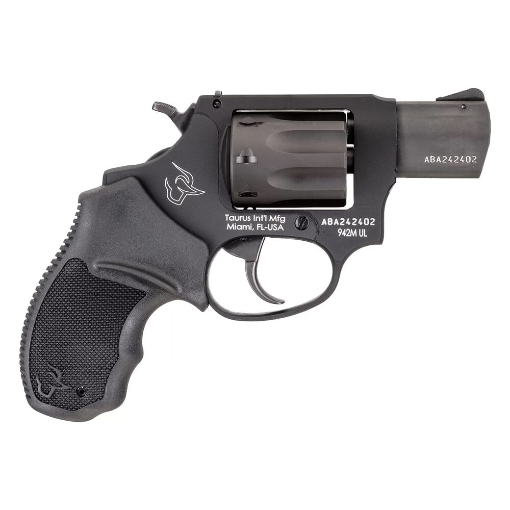 Taurus 942 .22 WMR Bk/Bk UL 2" 8rd Revolver 2-942M021UL