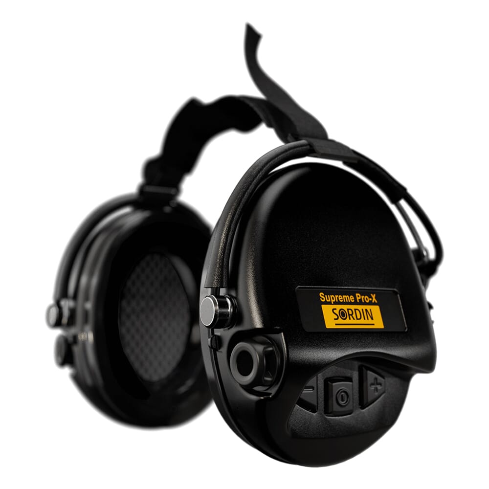 Sordin Supreme Pro-X Black PVC Neckband 76302-X-02-S-US