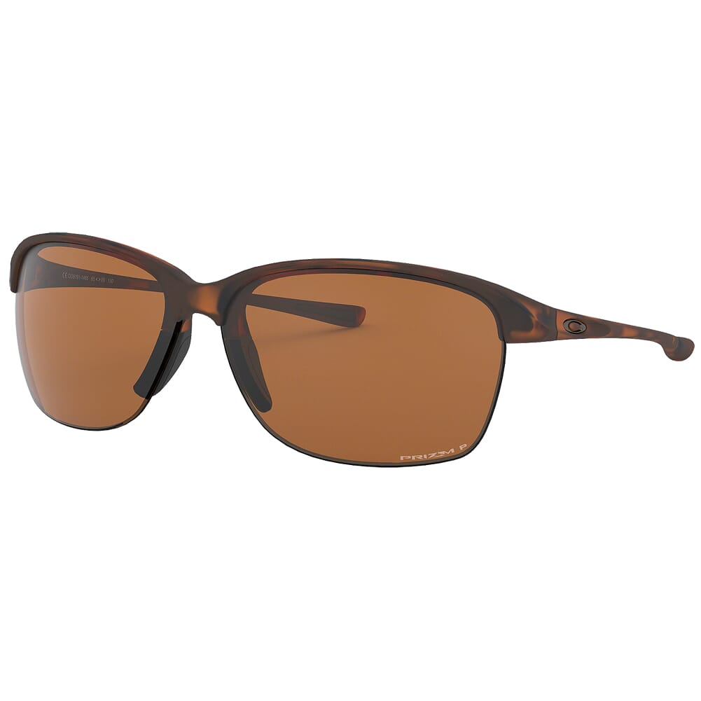 Oakley Unstoppable Matte Tortoise w/PRIZM Tungsten Polarized Lenses OO9191-1465