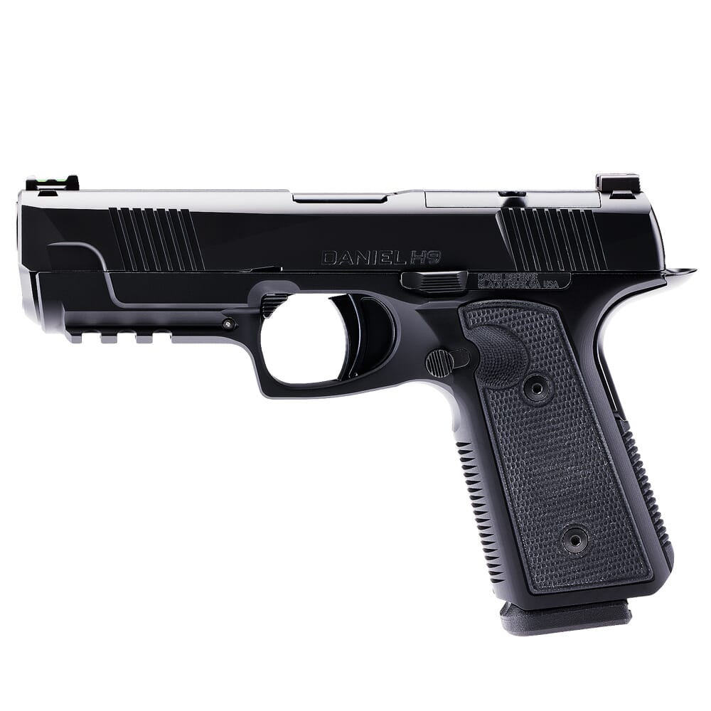 Daniel Defense DH9 9mm 4.28" Bbl Optic Ready 15+1rd Black Pistol 50-179-10084-006