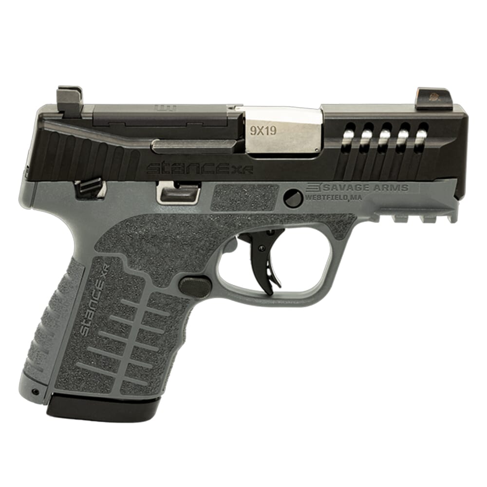 Savage Arms Stance XR MC9MS 9mm 3.2" 1:10" Bbl Gray Semi-Auto Pistol w/Night Sights 67059