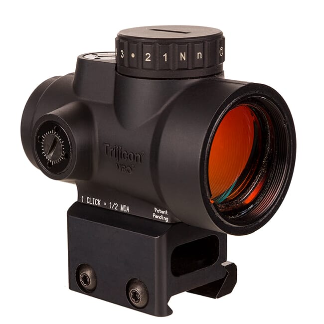 Trijicon 1x25 MRO HD 68 MOA Reticle w/ 2.0 MOA Dot Full Co-Witness AC32068 MRO-C-2200052