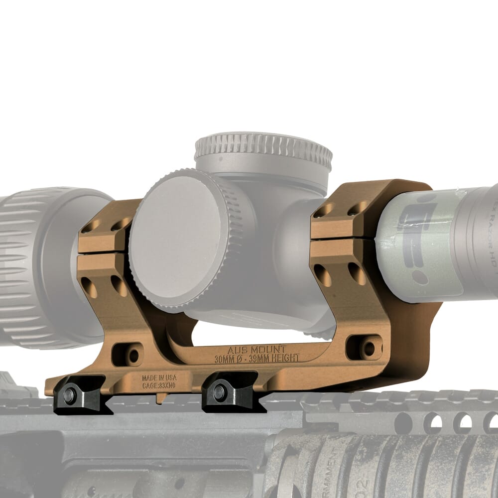 Reptilia AUS 30mm 1.54" FDE Anodized Scope Mount 100-122