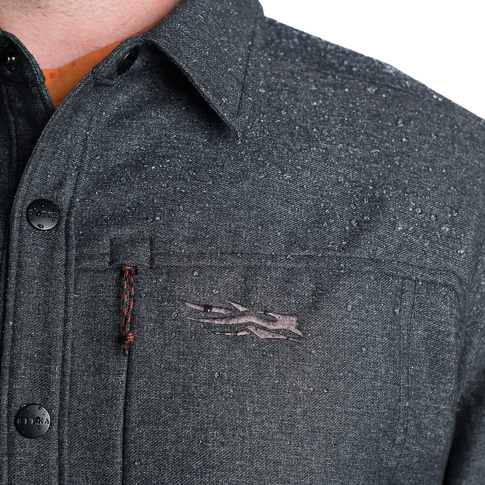 Sitka Gear TTW Black Highland Overshirt 80015-BK