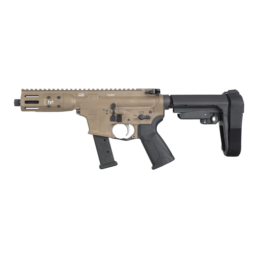 LWRC IC-9 9mm 8.5" 1:10" 1/2x28 FDE Short Barreled Rifle (NFA) ICR9CK8S