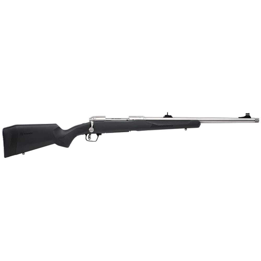 Savage Arms 110 Brush Hunter .375 Ruger 20" 1:12" 5/8x24 Bbl Black/Stainless BA Rifle w/(1) 3rd Mag 57044