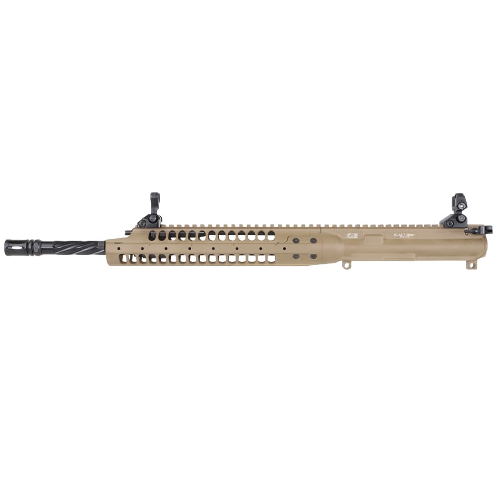 LWRC IC-A5 5.56mm NATO 16.1" 1:7" 1/2x28 Bbl FDE Complete Upper Receiver ICA5U5CK16