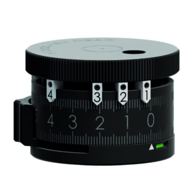 Schmidt Bender Spare Elevation Drum for 3-21 EXOS CCW ST II-B Turret w/6 Indicators 710-304-130
