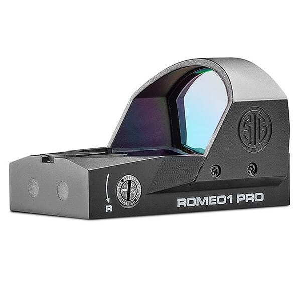 Sig Sauer ROMEO1PRO 3 MOA 1.0 MOA Adjust Steel Shroud Reflex Sight SOR1P100