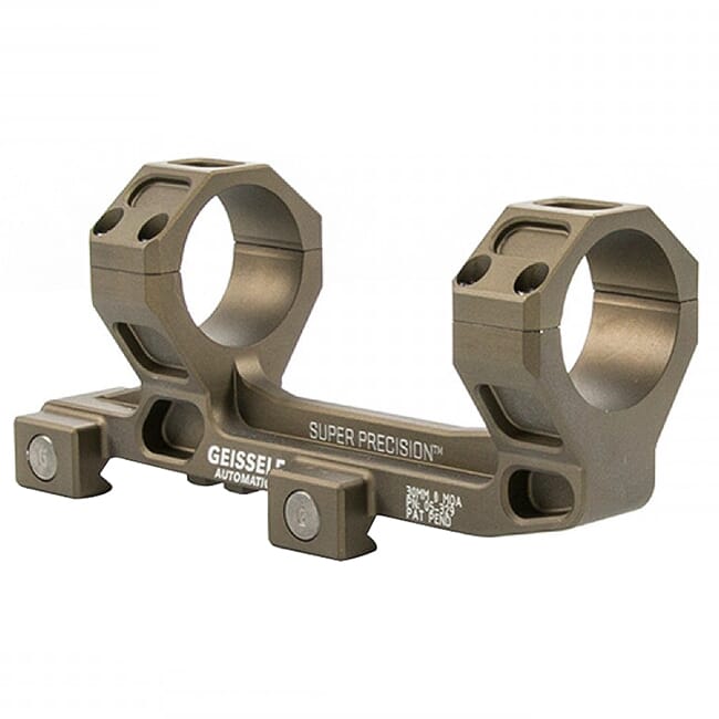 Geissele Super Precision Scope Mount 30MM Desert Dirt Color (Vortex 1-6), for AR-15 05-329S