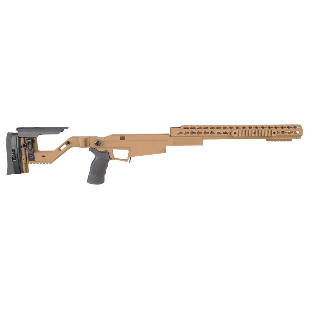 Accuracy International AXSR AICS Rem 700 SA .308 Right Folding, 16? Forend Dark Earth SRC-001DE