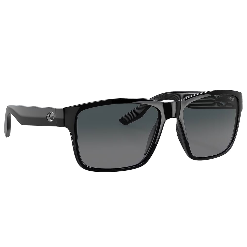 Costa Paunch Black Frame Sunglasses w/Gray Gradient 580G Lenses 06S9049-90490857