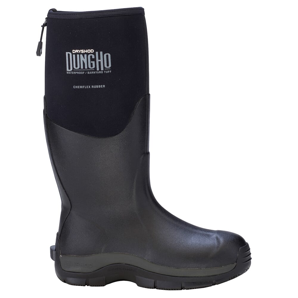 Dryshod Dungho Hi Black/Grey Boots DNG-MH-BK-M