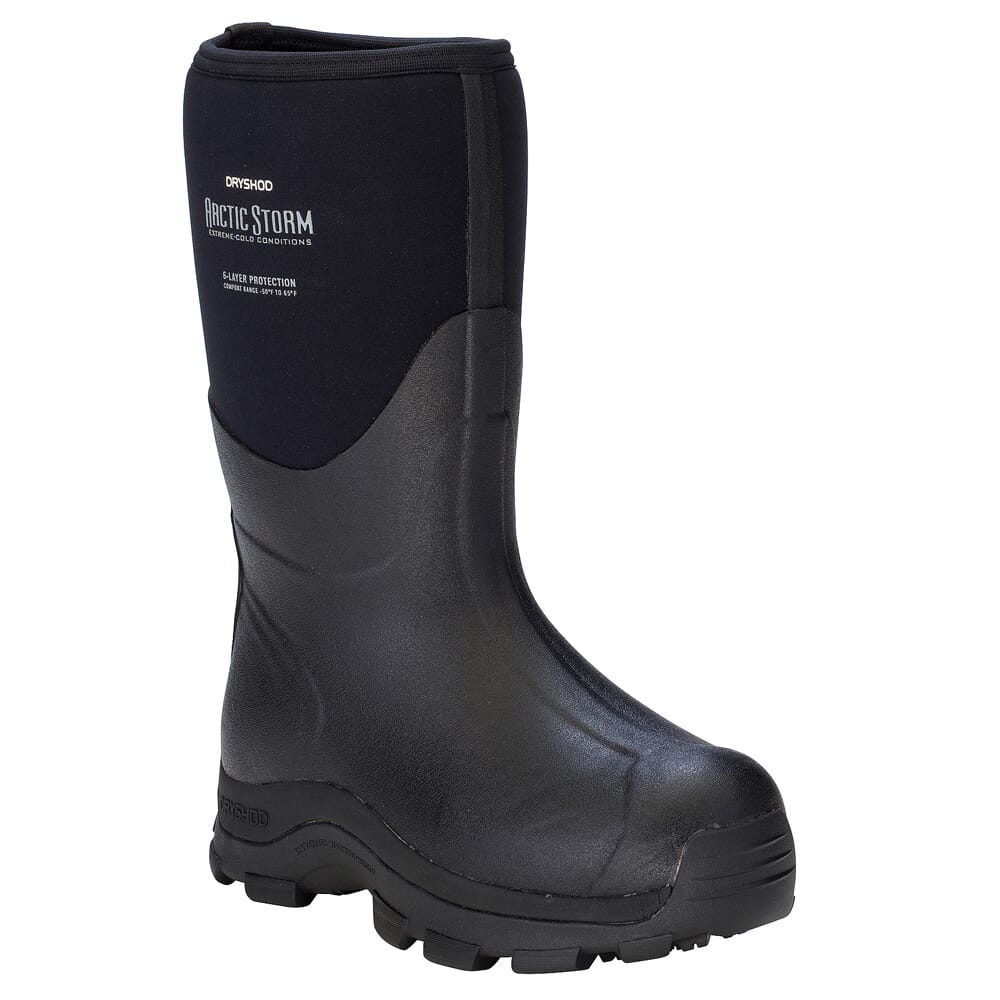 Dryshod Arctic Storm Med Blk/Gry Outdoor Sport Boots ARSMMBKM
