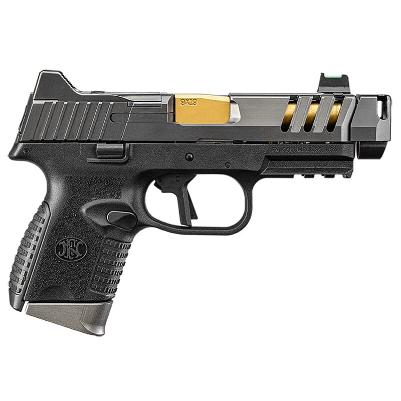 FN America 509 CC Edge 9mm 4.2" Bbl NMS Black/Grey Pistol w/(3) 10rd Mags 66-101350