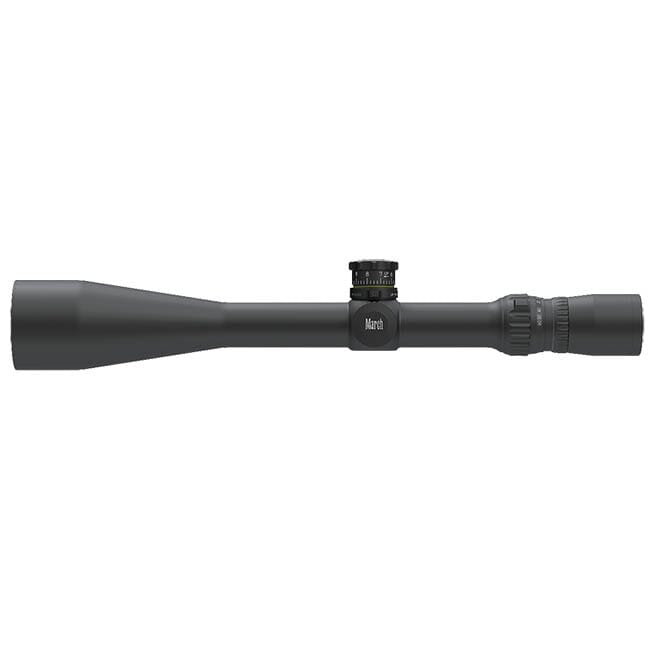 March Tactical 10-60x52 MTR-4 Reticle 1/8MOA Riflescope D60V52TM
