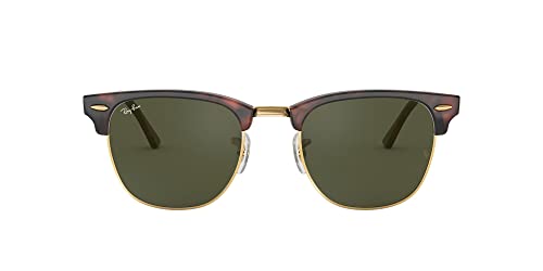 Ray-Ban Clubmaster Mock Tortoise on Arista G-15 Green 0RB3016-W036655