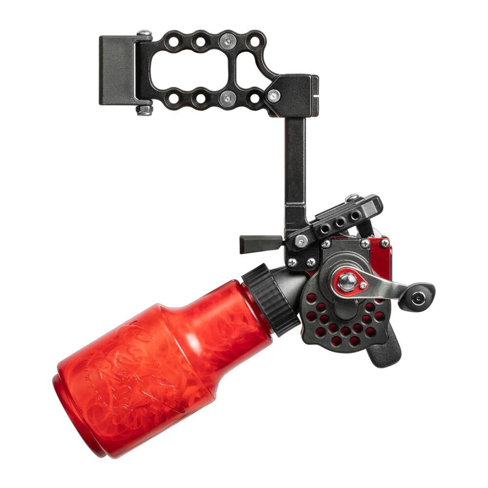 Cajun Winch Pro RH Red Bowfishing Reel AFR1450