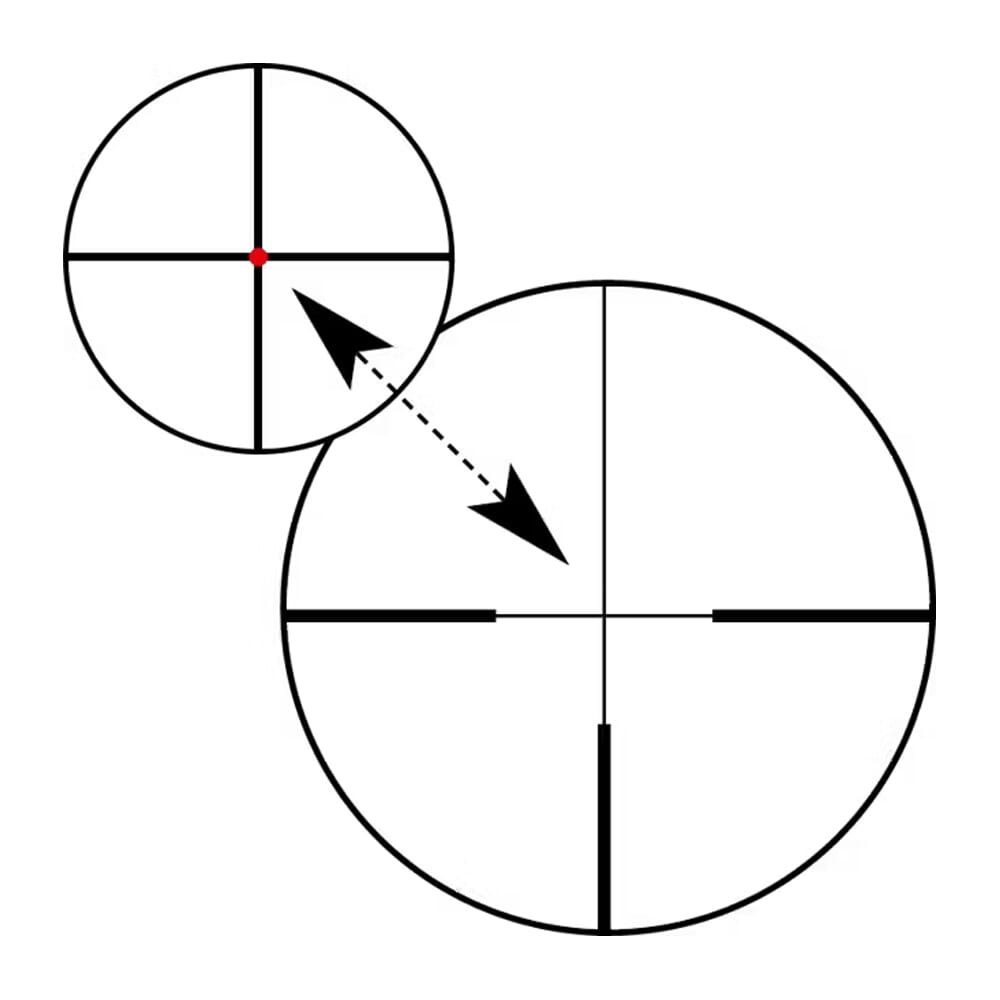 Zeiss Conquest V6 2.5-15x56mm Illuminated Plex Reticle #60 Capped Turrets Riflescope 522235-9960-000