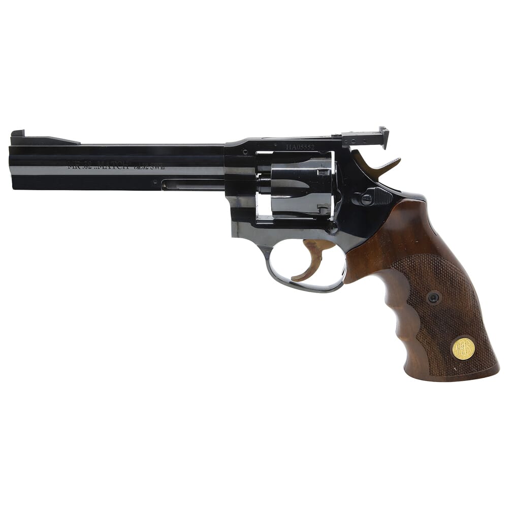 Manurhin MR32 Match Steel .32 S&W Long DA/SA 6" Bbl Blued Revolver JRMR9326DA