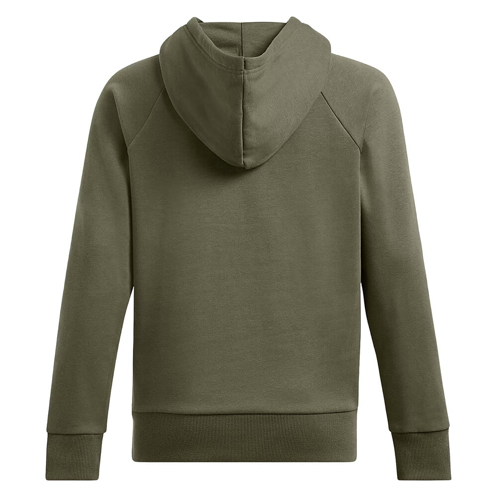 Under Armour Women's Rival Fleece Antler Hoodie Marine OD Green/Black 1387574-390