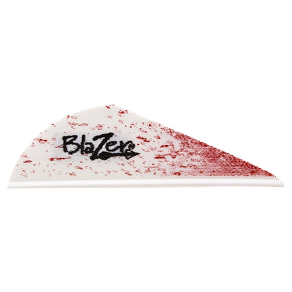Bohning Blazer Vane White Blood Splatter 1000pk 10833WSPT2