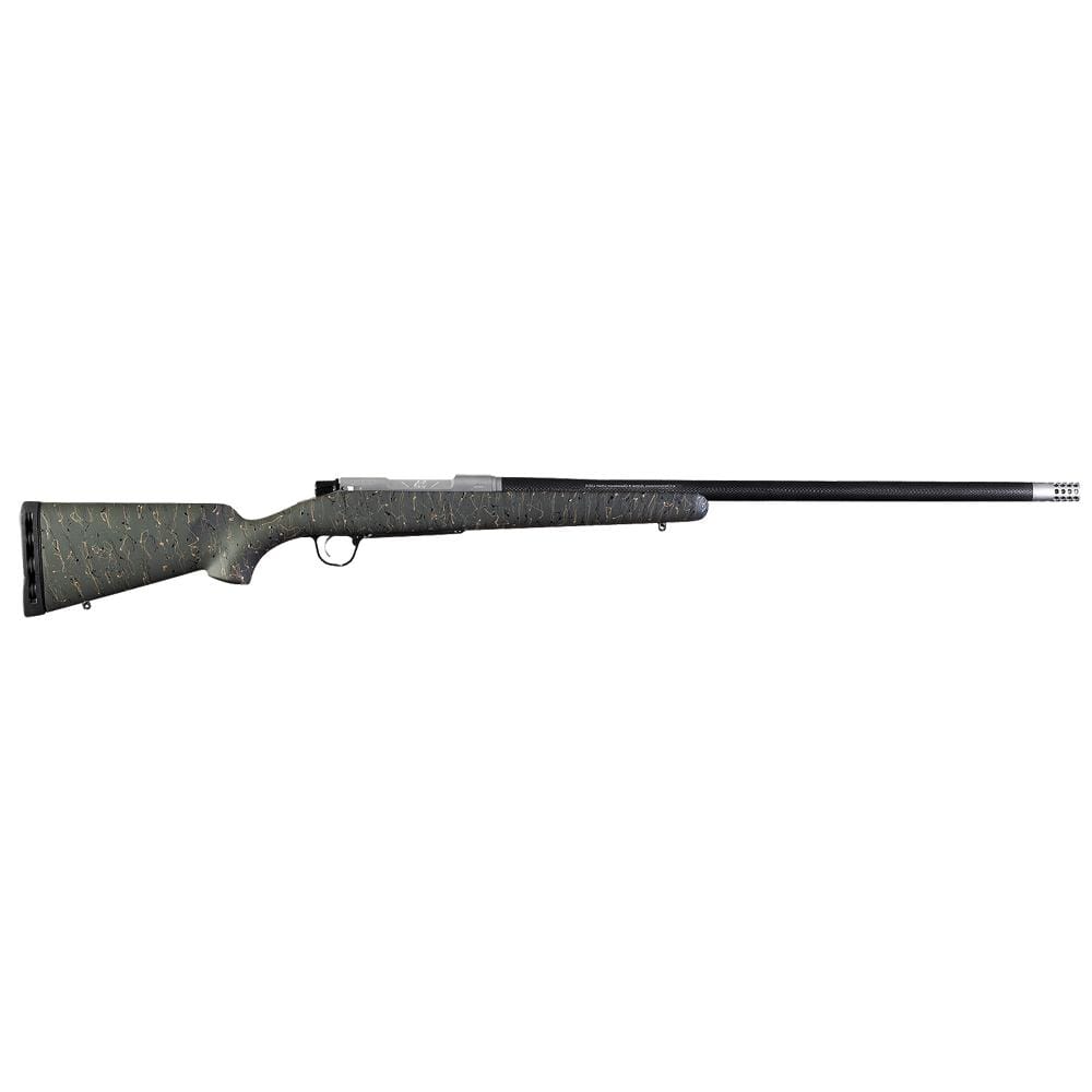 Christensen Arms Ridgeline 6.5 Creedmoor 24" Green w/ Black & Tan Webbing LH Rifle 801-06006-00