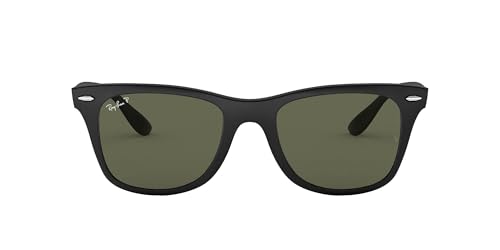 Ray-Ban Wayfarer Liteforce Matte Black Green Polar 0RB4195-601S9A52