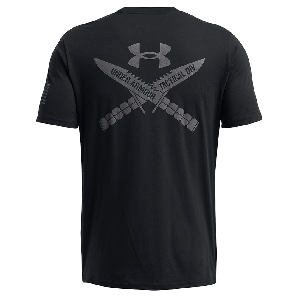 Under Armour Freedom Tac Logo T-Shirt Black 1389463-001