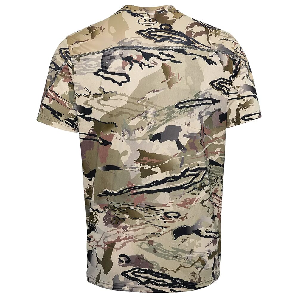 Under Armour Whitetail Iso-Chill Brushline Short Sleeve Tee UA Barren Camo/Black 1361310-999