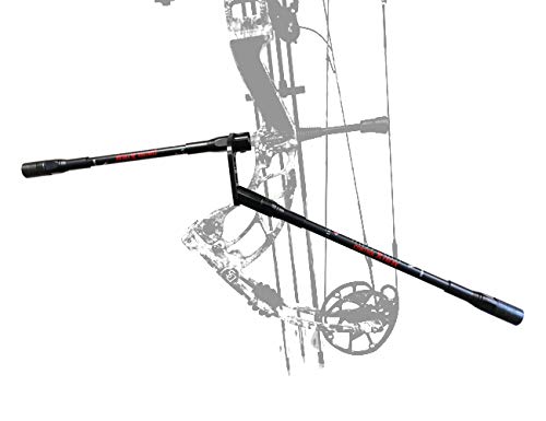 Conquest Archery Associates CF Hunter Bars W/ Smac CF .500 Matte Black 6"/8" Kit (RH) 26983