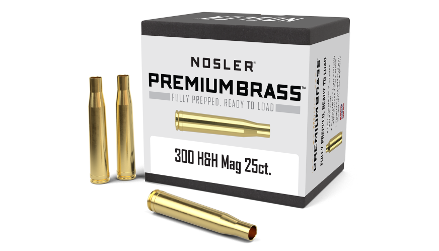 Nosler Premium Brass Box Brass - 300 H&H (25ct) Brass 11800