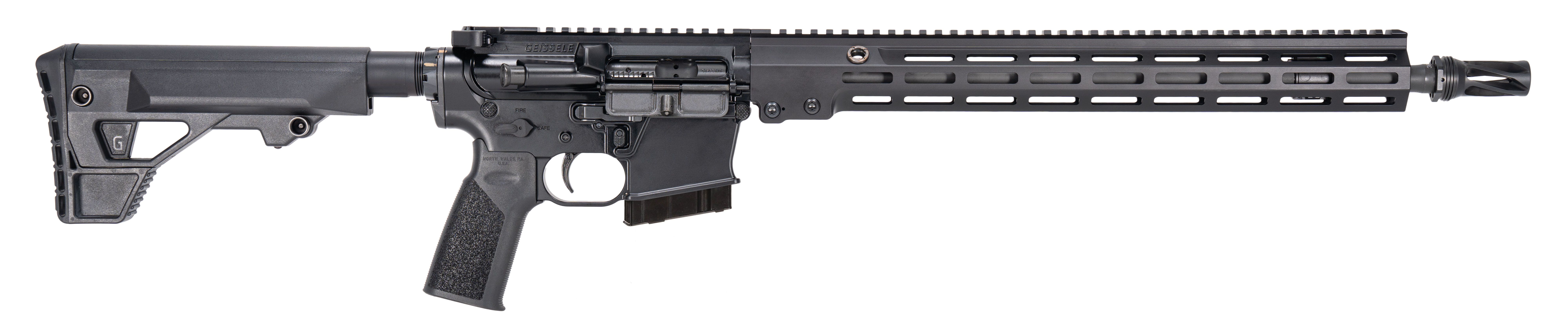 Geissele GFR 6mm ARC 18" Bbl Black Rifle w/(1) 5rd 6mm ARC Geissele Mag 08-652B