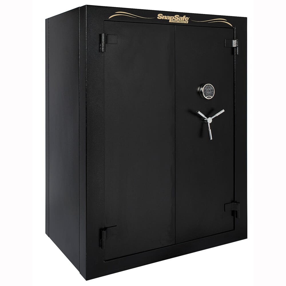 SnapSafe Super Titan XXL Black 56-Gun Double Door Modular Safe w/Digital Lock 75013
