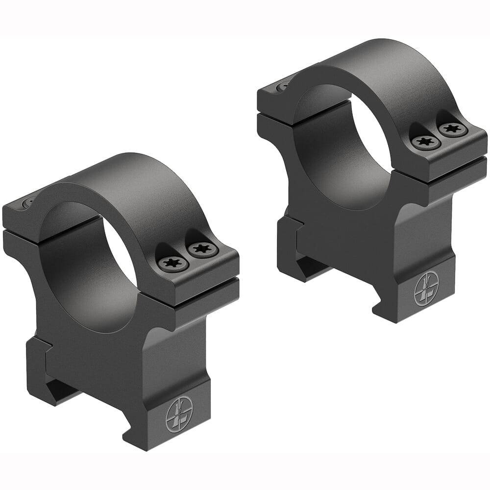 Leupold Open Range Cross-Slot 1" High Matte Scope Rings 180945