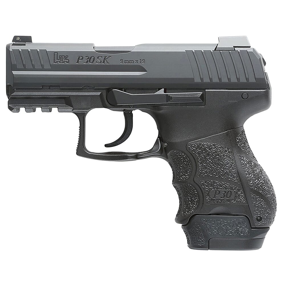 HK P30SK V1 9mm 3.27" Bbl Pistol w/(1)12rd & (1)15rd Mags 81001105