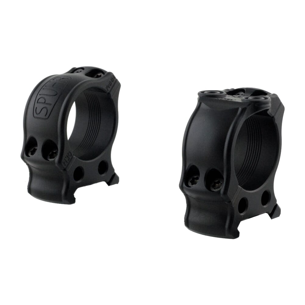 Spuhr Hunting Series 30mm H25.4mm/1" Picatinny Hunting Scope Rings HP30-25