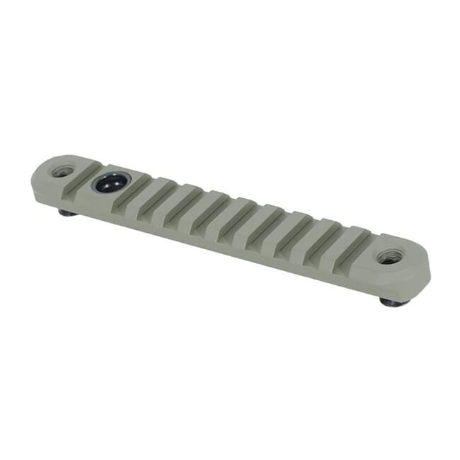AI Green 140mm / 5.5" Accessory Rail w/ Flush Cup Counter Sunk Fixings 25850GR