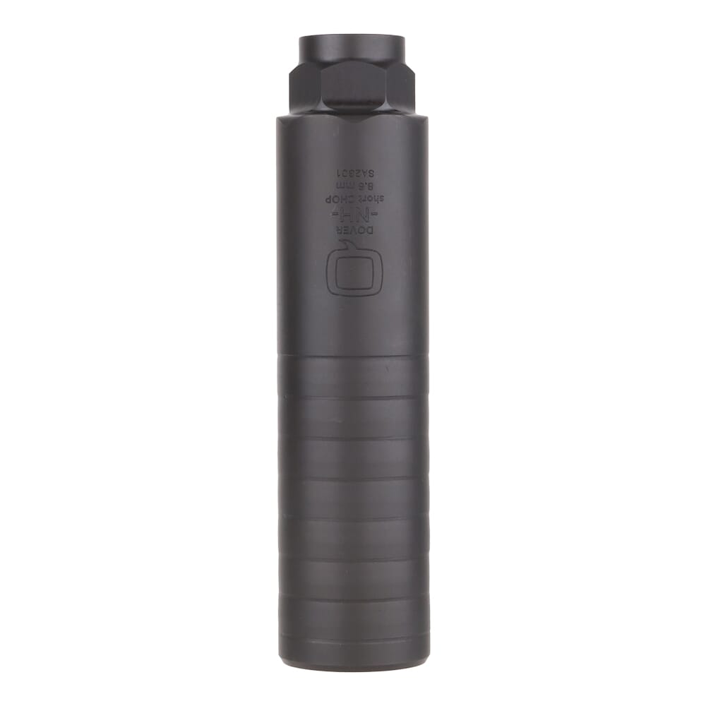 Q, LLC. Short CHOP 8.6 BLK M18x1.5 7.2"x1.75" Quick Attach Nitride Silencer (NFA) SIL-SC-QUICKIE-86-B