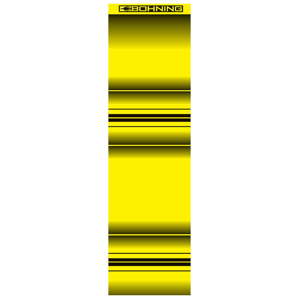 Bohning 4" X-Small Yellow Airbrush Wrap 13pk 501003YAB