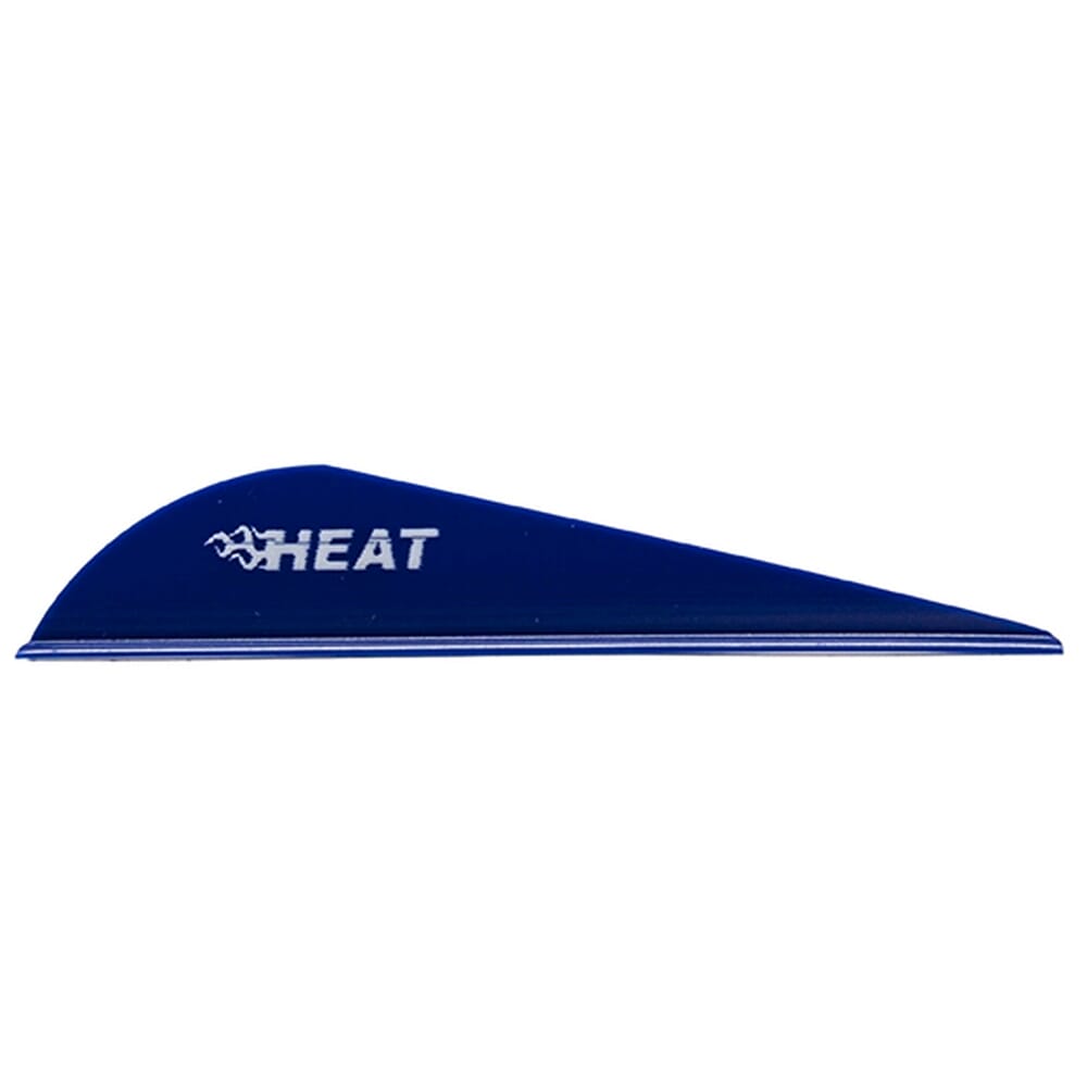 Bohning Heat Vane 2.5" Blue 100pk 101037BL25